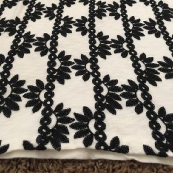 J.Crew Embroidered 3/4 Sleeve Top - Picture 9 of 10